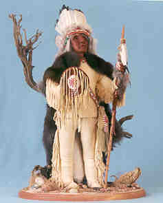 indian chief doll